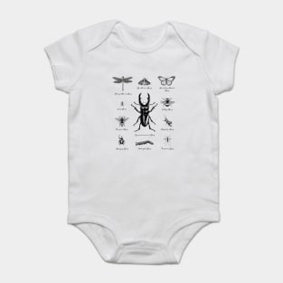 Bugs Beetles Insects Baby Bodysuit